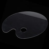 Max Clear Acrylic Paint Tray Palette-Watercolor Oil Acrylic oval 30x40cm
