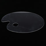 Max Clear Acrylic Paint Tray Palette-Watercolor Oil Acrylic oval 30x40cm