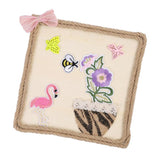 Max Children DIY Material Handmade Wood Crafts Kids Birthday Gift pink brown