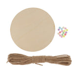 Max Children DIY Material Handmade Wood Crafts Kids Birthday Gift brown