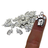 Maxbell 30Pcs Horse Head Charms Pendants Jewelry DIY Crafts Making Accessories