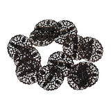 Maxbell 12Pcs Hollowed-out Flower Brooch Pin Lady Breastpin Retro Lapel Red Bronze