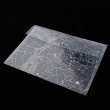 Max File Folder Premium Document Folders with Snap Button Clear+Silver