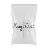 Maxbell 2x Large Wood Chunky Crochet Hooks Needle Knitting Needle Weaving Tools 15mm