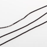 Maxbell 140cm metallic embroidery thread cross-stitch sewing crafts cord  Black