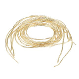Maxbell 140cm metallic embroidery thread cross-stitch sewing crafts cord  Golden