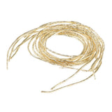 Maxbell 140cm metallic embroidery thread cross-stitch sewing crafts cord  Golden