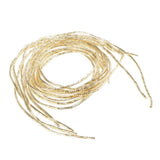 Maxbell 140cm metallic embroidery thread cross-stitch sewing crafts cord  Golden