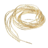 Maxbell 140cm metallic embroidery thread cross-stitch sewing crafts cord  Golden