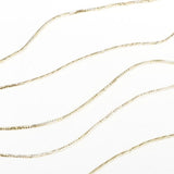 Maxbell 140cm metallic embroidery thread cross-stitch sewing crafts cord  Golden