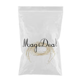 Maxbell 140cm metallic embroidery thread cross-stitch sewing crafts cord  Golden