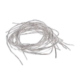 Maxbell 140cm metallic embroidery thread cross-stitch sewing crafts cord  Silver