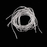 Maxbell 140cm metallic embroidery thread cross-stitch sewing crafts cord  Silver