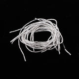 Maxbell 140cm metallic embroidery thread cross-stitch sewing crafts cord  Silver