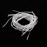 Maxbell 140cm metallic embroidery thread cross-stitch sewing crafts cord  Silver