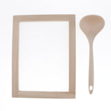 Maxbell Wooden Paper Making Mould Frame Screen for DIY Paper Handcraft 25x19cm