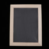 Maxbell Wooden Paper Making Mould Frame Screen for DIY Paper Handcraft 25x19cm