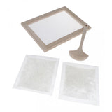 Maxbell Wooden Paper Making Mould Frame Screen for DIY Paper Handcraft 25x19cm