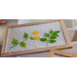 Maxbell Wooden Paper Making Mould Frame Screen for DIY Paper Handcraft 25x19cm