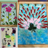 Maxbell Wooden Paper Making Mould Frame Screen for DIY Paper Handcraft 25x19cm