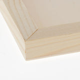Max White Blank Artist Wooden Board Frame Oil Acrylic Painting DIY 0.7x15x15cm