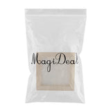 Max White Blank Artist Wooden Board Frame Oil Acrylic Painting DIY 0.7x15x15cm