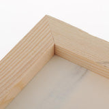 Max White Blank Artist Wooden Board Frame Oil Acrylic Painting DIY 0.7x15x15cm