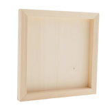 Max White Blank Artist Wooden Board Frame Oil Acrylic Painting DIY 1.5x20x20cm