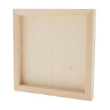 Max White Blank Artist Wooden Board Frame Oil Acrylic Painting DIY 1.5x20x20cm