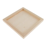 Max White Blank Artist Wooden Board Frame Oil Acrylic Painting DIY 1.5x20x20cm