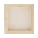 Max White Blank Artist Wooden Board Frame Oil Acrylic Painting DIY 1.5x15x15cm