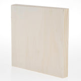 Max White Blank Artist Wooden Board Frame Oil Acrylic Painting DIY 1.5x15x15cm