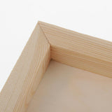 Max White Blank Artist Wooden Board Frame Oil Acrylic Painting DIY 1.5x15x15cm