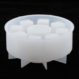 Max Clear Cosmetic Display Lipstic Perfume Nail Polish Holder 13x4cm round