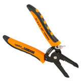 Maxbell 7 inches wire stripper cutter Stripping cutting Crimping three in one pliers