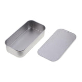 Max 5 Pcs Metal Push-pull Box Tin Square Container Home Storage Case Iron Box