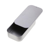 Max 5 Pcs Metal Push-pull Box Tin Square Container Home Storage Case Iron Box