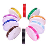 Max 10 roll Multi Color Crystal Sting Beads Bracelet Threading DIY Crafts Cord