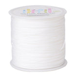 Max 90m/roll Macrame Cord Nylon Cord briaded string beading thread White
