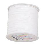 Max 90m/roll Macrame Cord Nylon Cord briaded string beading thread White