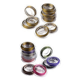 Maxbell 10 roll 10m Colorful Steel String Beading Threading Making Cord golden aster