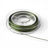Maxbell 10 roll 10m Colorful Steel String Beading Threading Making Cord golden aster
