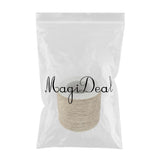 Max 100M 328ft/Roll Jute Rope Twine String Cord Craft Jewelry Making 1mm