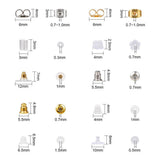 Maxbell Wholesale 10 Styles Earring Back Butterfly Earring Posts for Stud Earrings