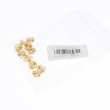 Max 10pcs golden plated Challenge Cup shape jingle bells for christmas DIY Decor