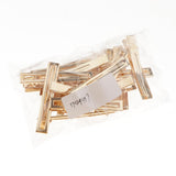 20pcs Fashion Lady Golden Hair Clip Hair Jewelry 6cm skeleton square