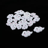 Maxbell 20pcs Mixed Clouds Resin Flatback Cabochon for DIY Crafts Decoration