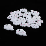 Maxbell 20pcs Mixed Clouds Resin Flatback Cabochon for DIY Crafts Decoration