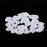 Maxbell 20pcs Mixed Clouds Resin Flatback Cabochon for DIY Crafts Decoration