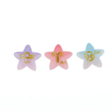 Maxbell 20pcs Zodiac Pattern Resin Decor Five Point Star DIY Crafts Phone Case Decor